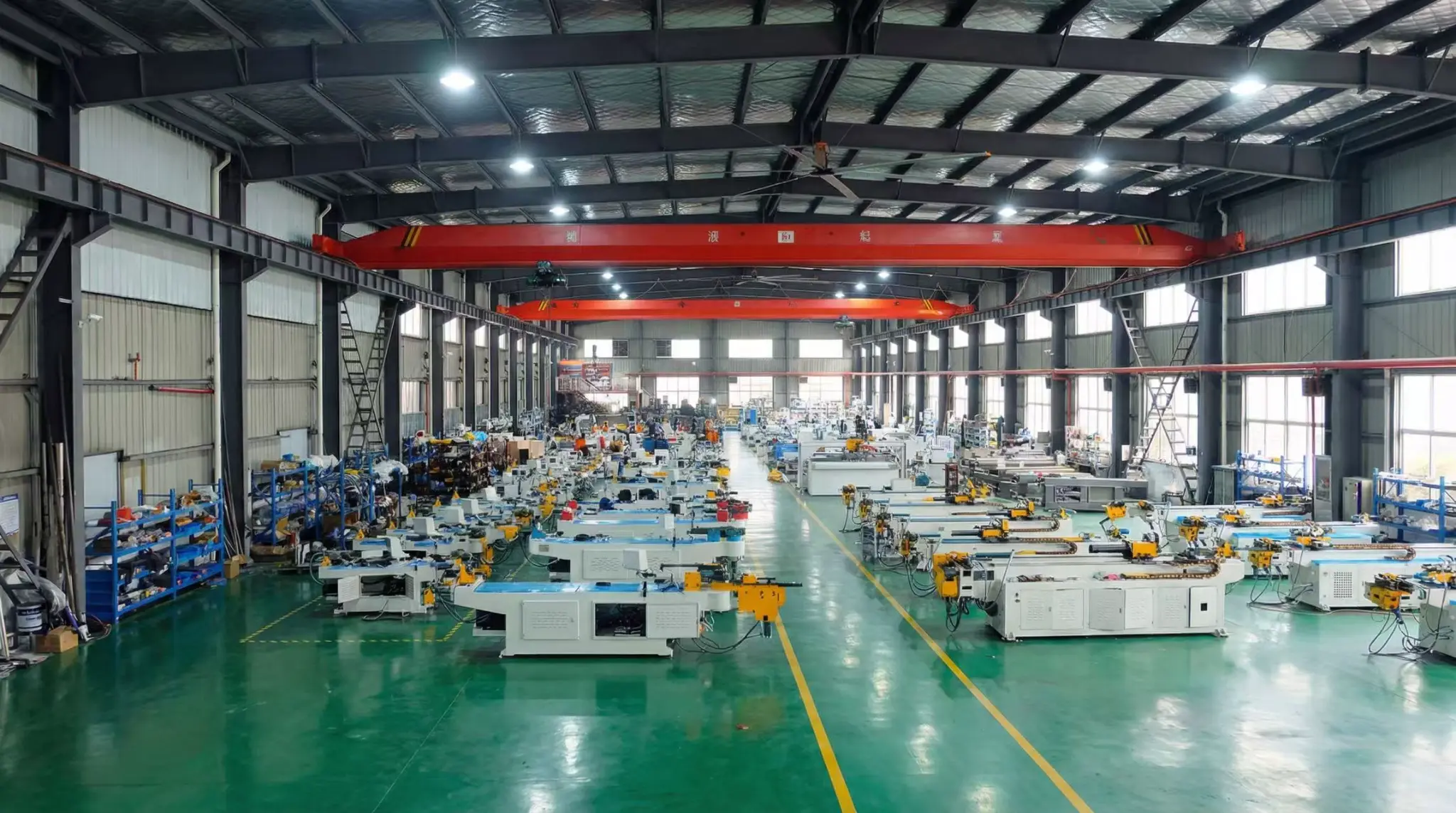 大型加工车间全景